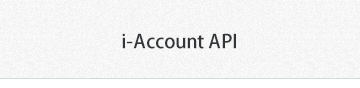 i-Account API